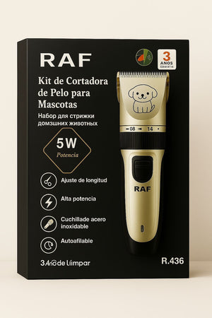 MimoPet™ - Kit Maquina Cortadora de Pelo para Mascotas